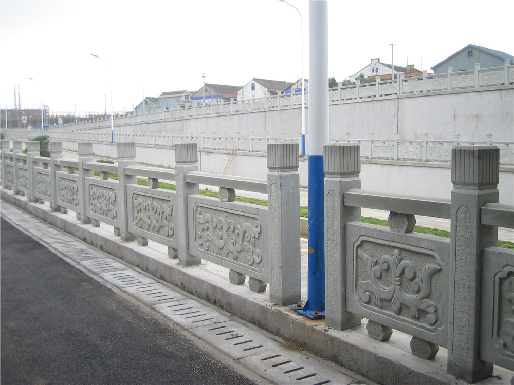 宁波北仑太和路石栏杆工程