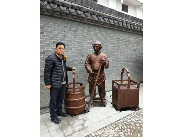 浙江省天台县街头古镇雕塑工程