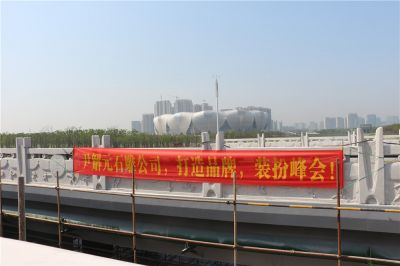 G20峰会会场·东风河桥栏杆工程